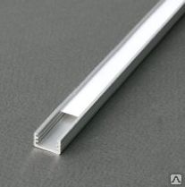 фото Профиль алюминиевый для светодиодной ленты LED SLIM (2 метра)