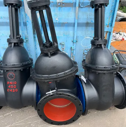 Фото №0 Задвижка 30ч906бр Ду400 Ру10 под эл/привод ОСТ «Б» СЧ20 t=+225°С L=600