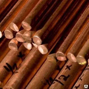 фото Пруток медный 3-180 мм, ГОСТ 1535-2006, 10988-75, марка М1, М3, М2