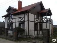 фото Отделка домов в стиле  Фахверк
