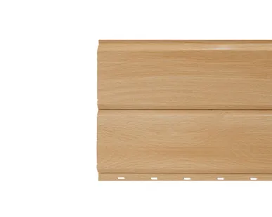 фото Сайдинг Кровля Сервис Брусnika Золотая текила 0,45 мм Printech