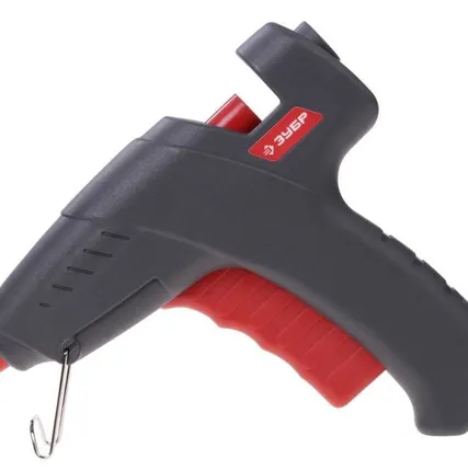 Фото №0 Клеевой пистолет ЗУБР 165 град, d=8 мм, 10 Вт