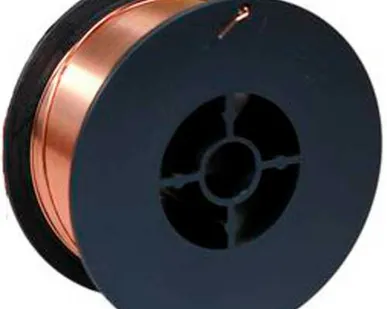 фото Стальная омедненная сварочная проволока Варяг ER70S-6 ф,0,8мм, D100 (катушка 1кг,)