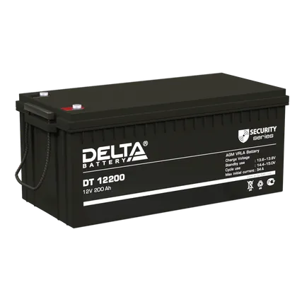 Фото №0 Аккумулятор Delta DT 12200