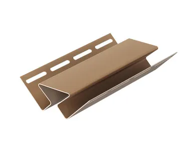 фото Внутренний угол для винилового сайдинга 3050мм, капучино Дёке PREMIUM