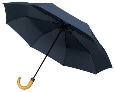 фото Складной зонт Unit Classic, темно-синий