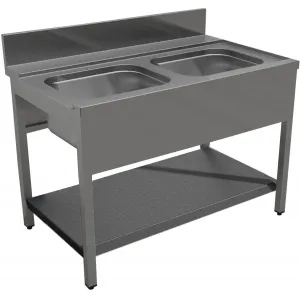 Фото №0 Стол входной для машин посудомоечных Enigma RUS Е-ВМ2П-107.3П/44/ПММ