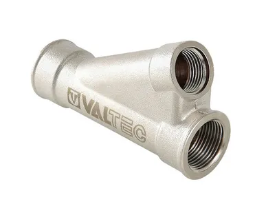 фото Тройник для гильзы под погружной датчик 3/4" - 1/2 Valtec