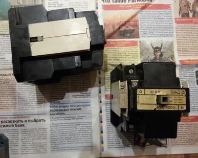 фото Пускатель ID-3 63А 220В, ID-3 63А 380В