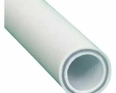 фото Труба полипропилен для отопления PP-R 20x2,8 PN20 стекловолокно (белый) SDR7,4 РосТурПласт (100 м-уп)