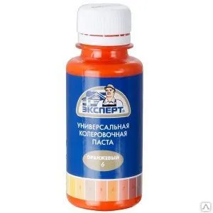 Фото №0 Колер Эксперт универсальный №6 оранжевый 100 мл