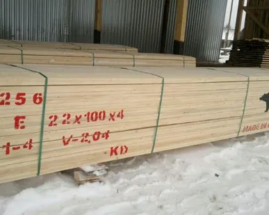 фото Доска еловая камерной сушки 22х100, сортировка ГОСТ 26002-83, сорт 1-4