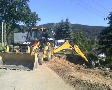фото Аренда экскаватора-погрузчика Caterpillar 428E, Ярославль