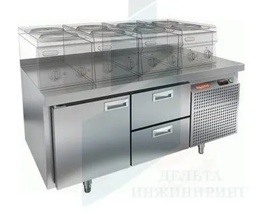 фото Стол охлаждаемый HICOLD GN 12/TN LT