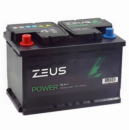 Фото №0 Аккумулятор ZEUS POWER 75 Ач п.п. 1AK