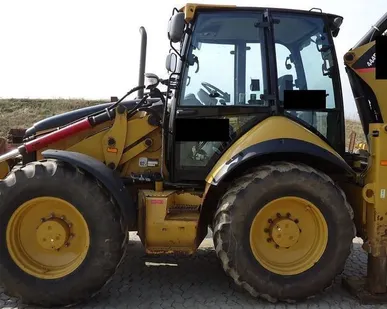 фото Аренда экскаватора погрузчика катерпиллера 318