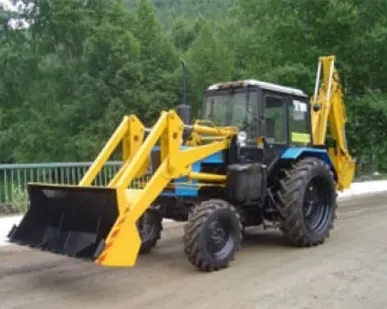 фото Аренда экскаватора-погрузчика Беларусь