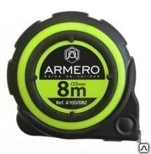 фото Рулетка 8 м ширина 25 мм с автоблокировкой Armero