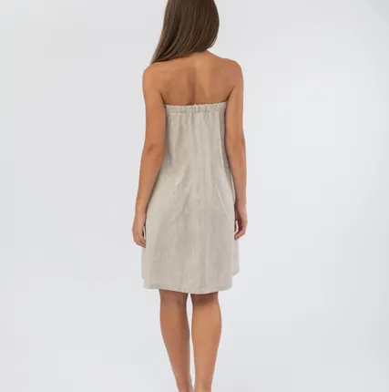 Фото №3 Килт женский WoodSon, натуральный лён (Размер 42, арт. WGK7)