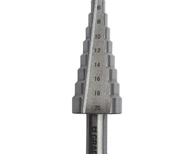 фото Сверло ступенчатое GRAFF M2 по металлу, HSS, 4*20мм