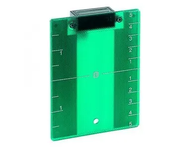 фото Мишень для лазерных нивелиров зеленая Roteo35G магнитное крепление