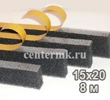 Фото №0 Уплотнитель коньковый 15*20 (8,0м.)