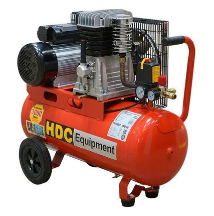 Фото №0 Компрессор ременной HDC HD-A051, 400 л/мин, ресивер 50 л, 10 Бар, 220 В