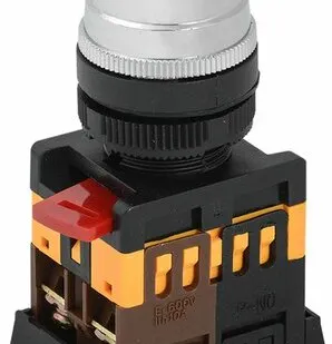 фото Кнопка ABLF-22 желтый d22мм неон/240В 1з 1р BBT10-ABL...