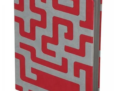 фото Ежедневник Labyrinth, недатированный, красный