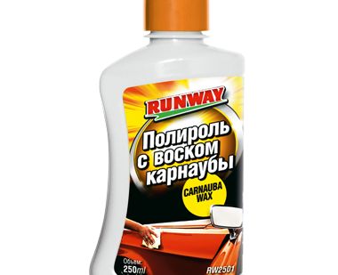 фото Полироль с карнаубой 250мл (Автохимия RUNWAY)