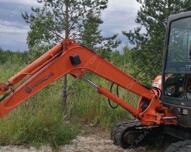 фото Аренда мини-экскаватора Hitachi EX40U, Сургут