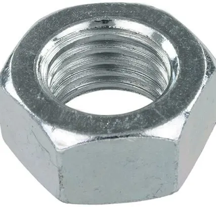 Фото №0 Гайка шестигранная DIN 934, класс прочности 8, оцинкованная сталь