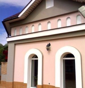 фото Дизайн фасада загородного дома Трёхмерное моделирование