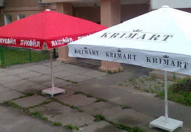 фото Зонты для летних кафе с полноцветной печатью