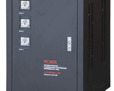 фото Стабилизатор трехфазный АСН- 80 000/3