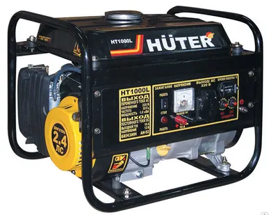 фото Электрогенератор бензиновый HT1000L Huter