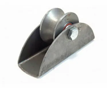 фото РОЛИК МЕТАЛ. D65 ПОД ТРУБУ D1 (30мм)НА ПЛАТФОРМЕ