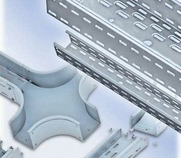 фото Лоток тройниковый глухой т-образный 500х65ц ОТГ500
