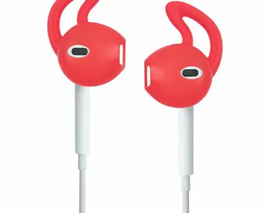 фото Накладки для наушников Eartip Silicone for EarPods Red