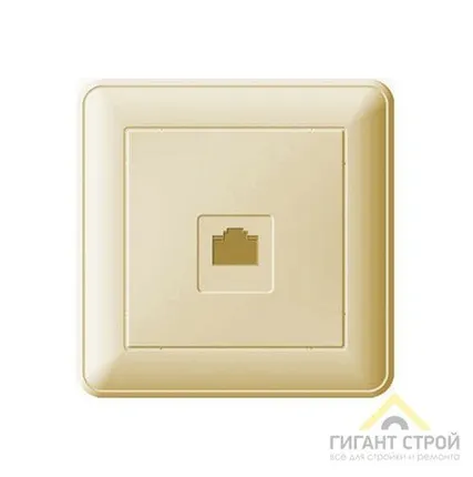 Фото №0 Розетка телеф. 1-м СП "W59" 1А бел. SchE RSI-152T-18 АКЦИЯ!!