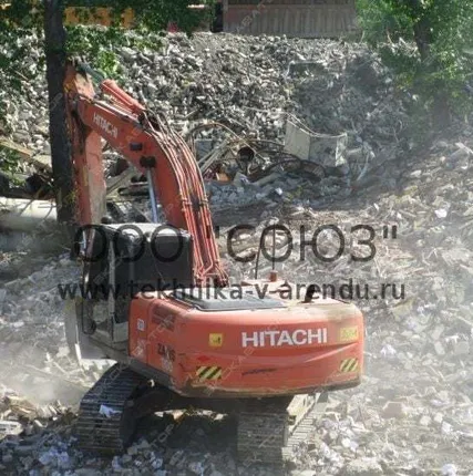 Фото №1 Аренда гусеничного экскаватора Hitachi ZX200-5, Сызрань