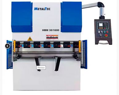 фото Листогибочный гидравлический пресс MetalTec HBM 30/1600 (E22) в Москве