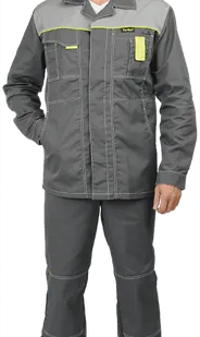 фото Куртка ТУРБО удлиненная летняя, серая