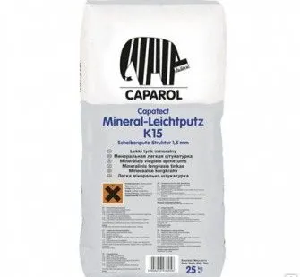 фото Штукатурка минеральная для фасадов - Capatect Mineral-Leichtputze K,R