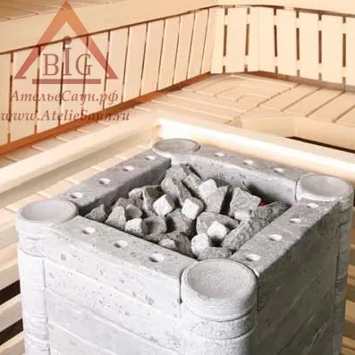 Фото №1 Печь Sawo Nimbus Combi NIMC 105 NS (из талькохлорита, с парогенератором, без пульта, без автозалива)