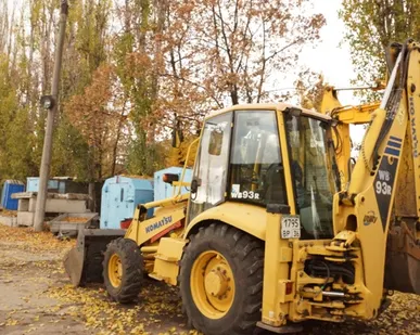 фото Экскаватор погрузчик JCB + вилы от собственика