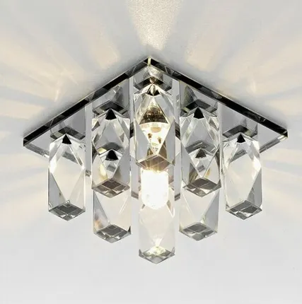 Фото №0 Светильник встраиваемый G9 D1049 хром прозрачный Ambrella