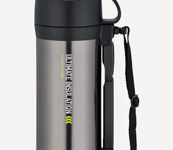 фото Термос Из Нерж. Стали Тм Thermos Ffw-1000Bkgy 1L Серый
