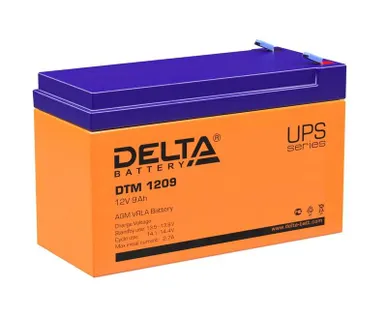 фото Аккумулятор 12В 9А.ч Delta DTM 1209