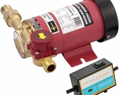 фото Насос повышающий (10 м. 20 л./мин.) ПВН15-10 (W15GR-10A) JEMIX